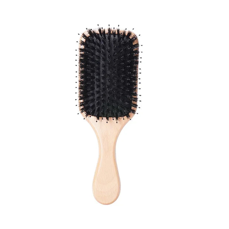 Air Cushion Massage Comb & Anti-Static Detangling Hairbrush Set