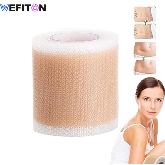 Silicone Scar Tape Roll – Keloid, Surgical & Acne Scar Sheets Silicone Scar Tape Peaceful Pleasures Health and Wellness