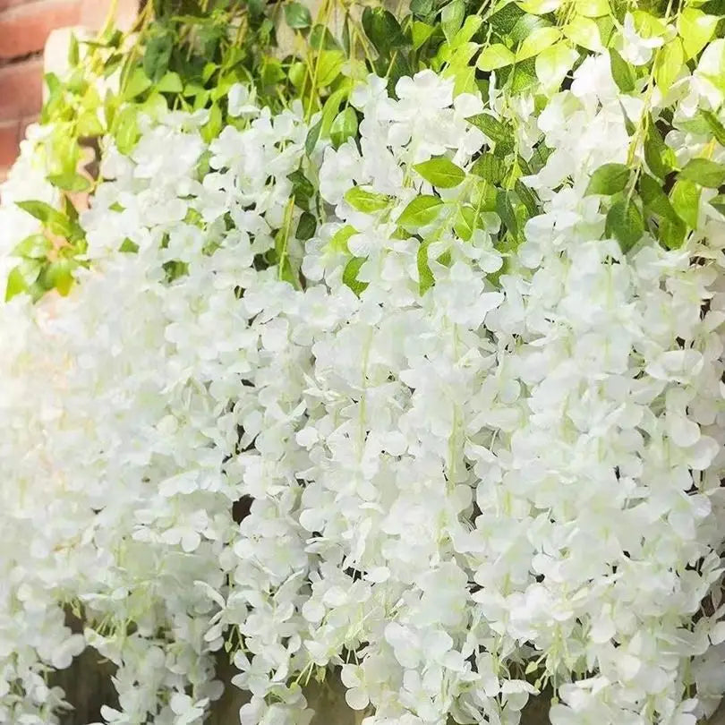 Artificial Silk Orchid Vine | Wedding & Home Decor – 5/10 PCS