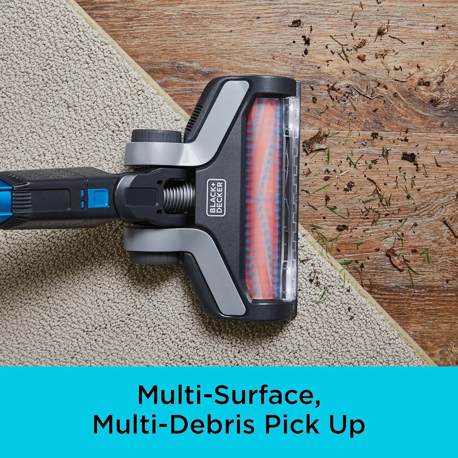 Cordless Stick Vacuum – 55-Min Runtime, 3-Speed, Interchangeable Head Peaceful Pleasures Health and Wellness