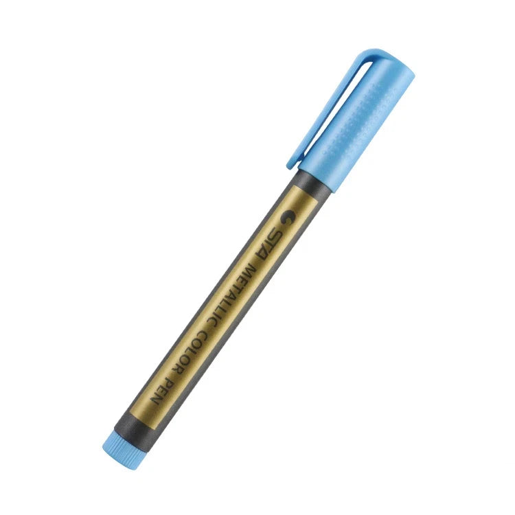 10 Colors Exquisite Metal Marker Paint Pen Art Permanent Writing