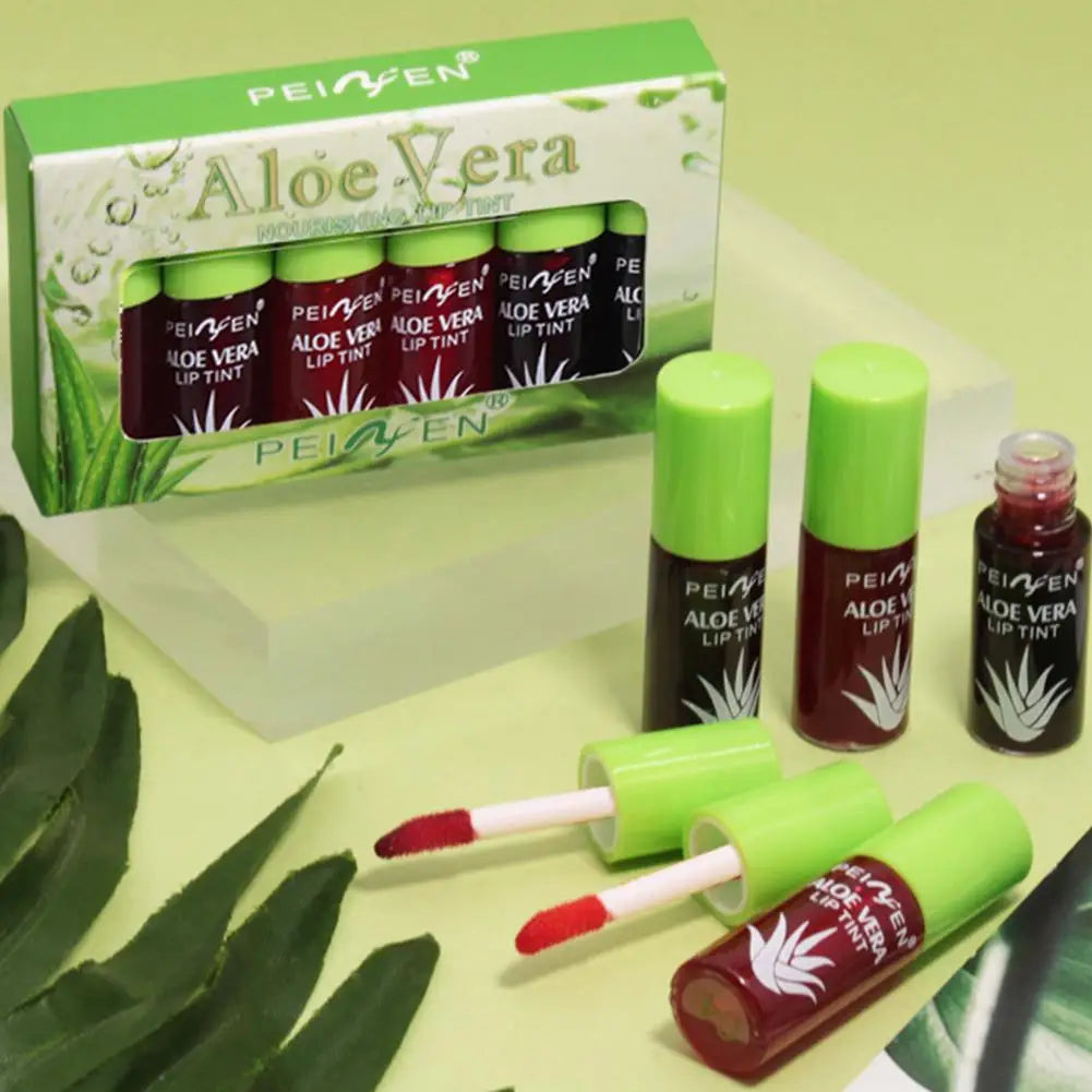 6 Color Moisturizing Lip and Cheek Tint Set Peaceful Pleasures Health and Wellness