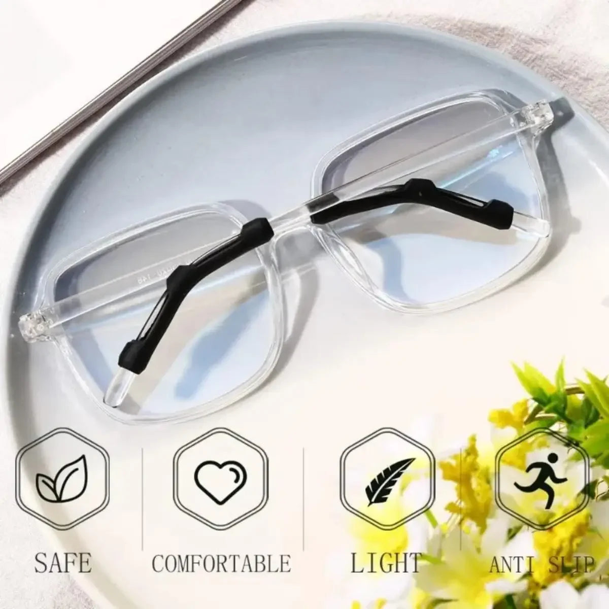 Silicone Glasses Ear Hooks Anti-Slip Grips 10/20pcs