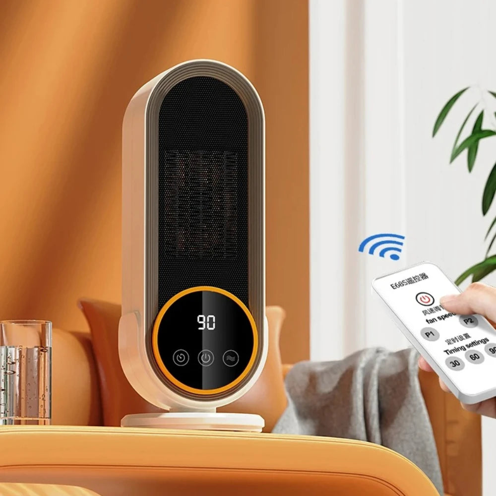 1200W Electric Heater Portable Fan Heaters 220V Room Heater Home Office Desktop Heaters Warmer Machine For Winter Warmer Peaceful Pleasures Health and Wellness