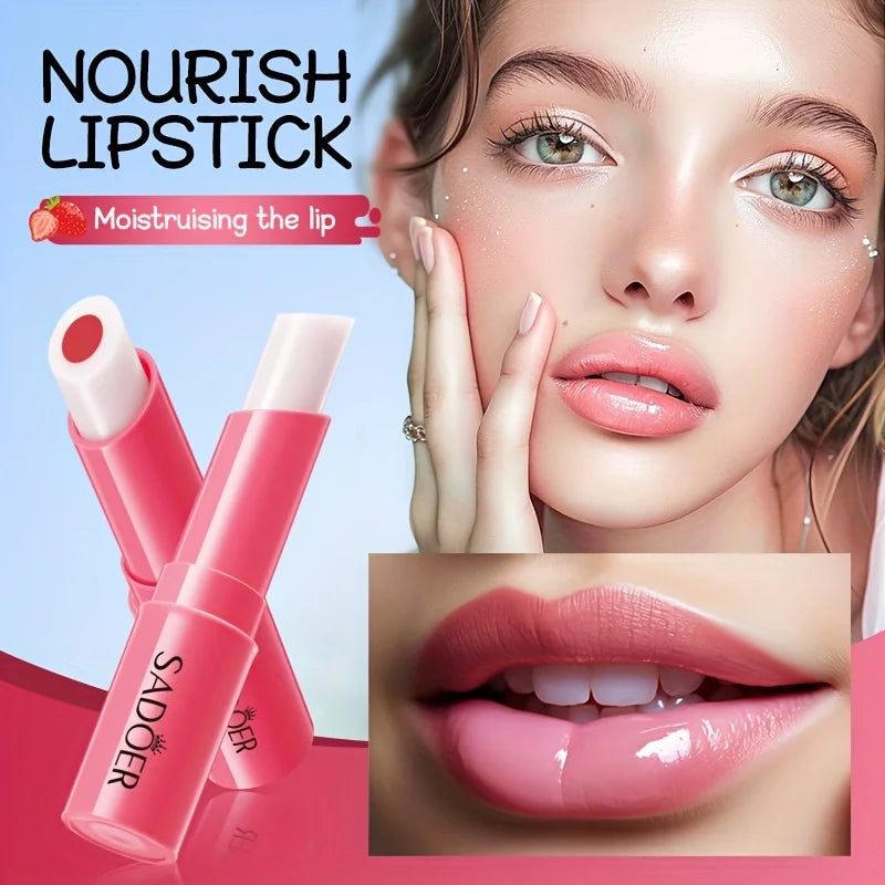Strawberry-Filled Temperature-Changing Moisturizing Lip Balm 2.5g Peaceful Pleasures Health and Wellness