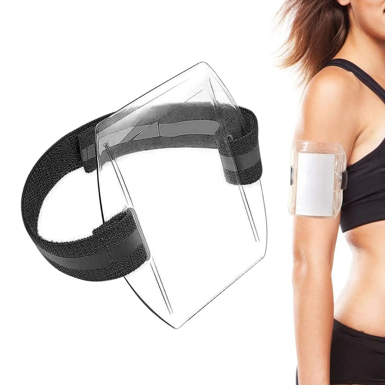 ID Badge Holder Secure Waterproof Clear Armband Card Holder for Ski Pass Lift Ticket Outdoor Travel Men Women Peaceful Pleasures Health and Wellness