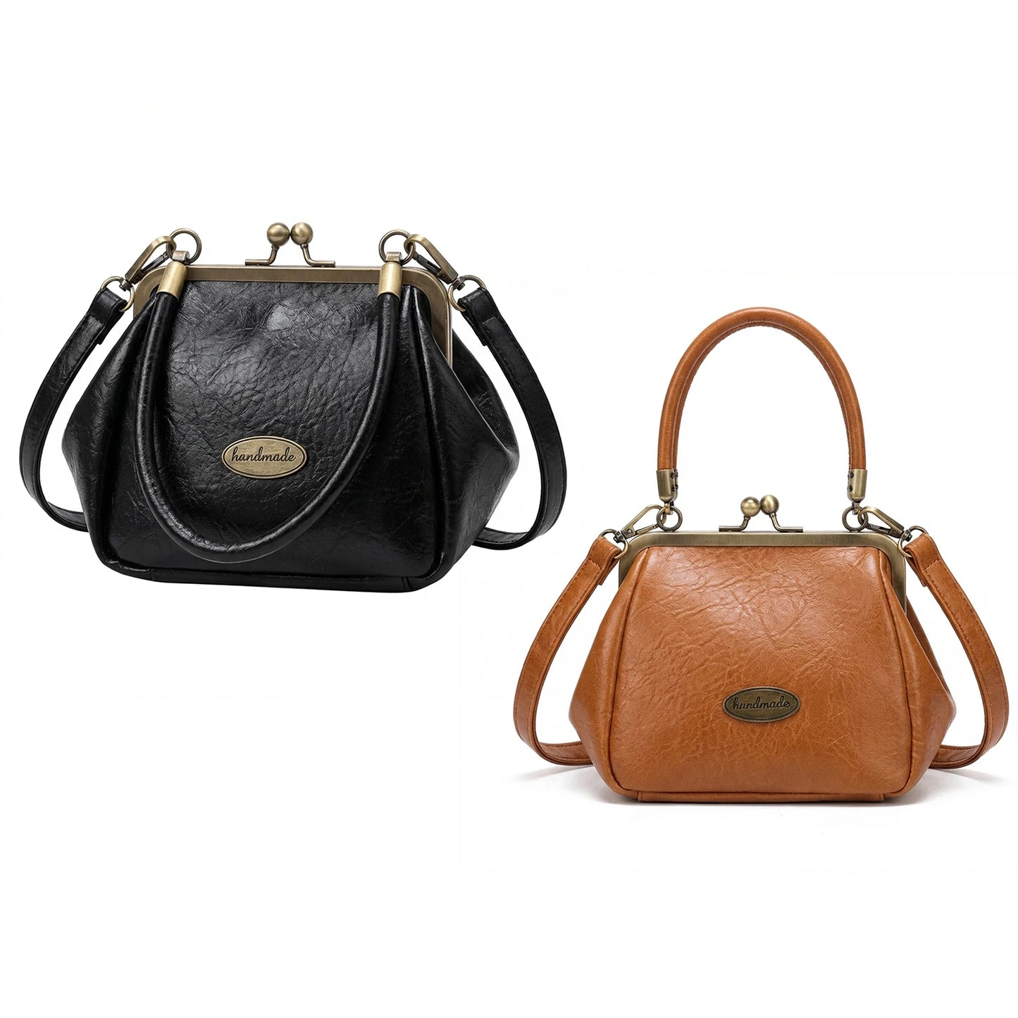 Women Mini Crossbody Bag Retro Solid Color Single Shoulder Bag Lightweight Small Purse For Daily Use Peaceful Pleasures Health and Wellness