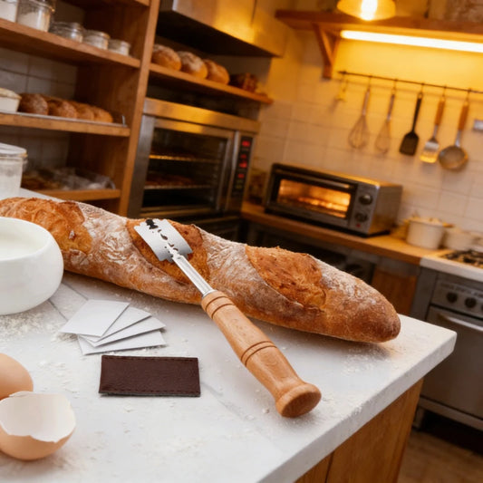 1pc Practical Curved Bread and Pastry Knife Baking Tools Baking Accessories Household Kitchen Tools Peaceful Pleasures Health and Wellness
