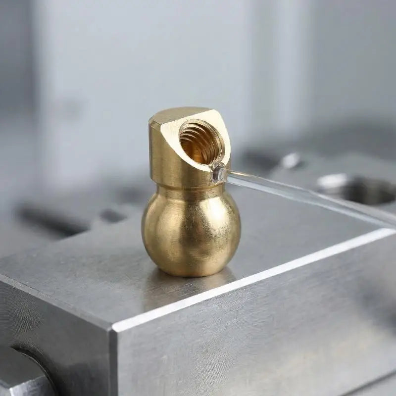 Brass Ball Joint Coolant Nozzle – CNC Lathe & Mill