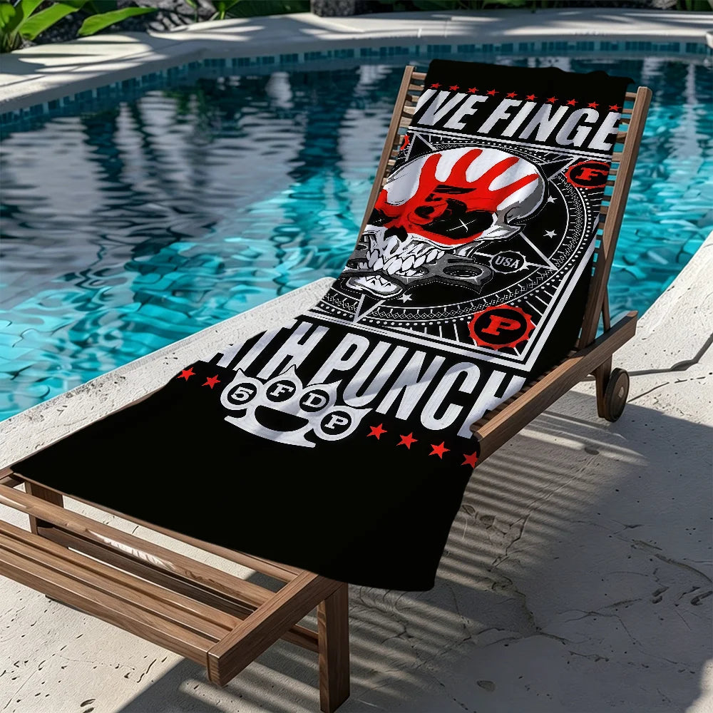Five Finger Death Punch Quick-Dry Beach Towel | Gym & Travel