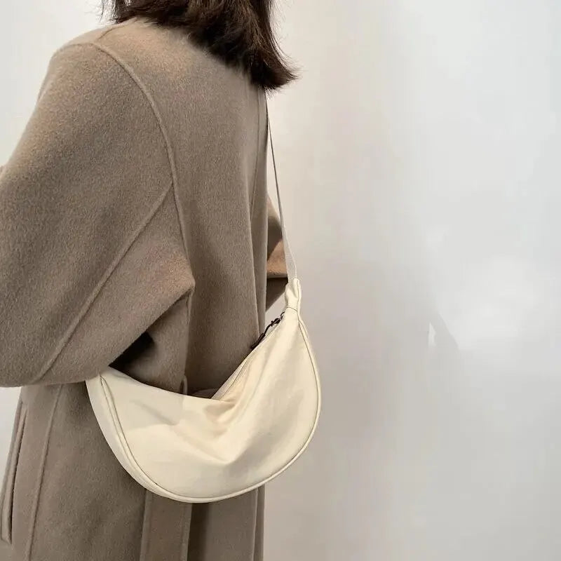 Women's Small PU Leather Crossbody Shoulder Bag | Classic Style