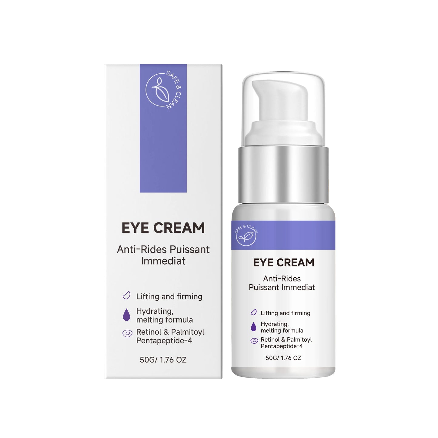 Retinol Eye Cream – Dark Circles, Puffiness & Anti-Aging 50g
