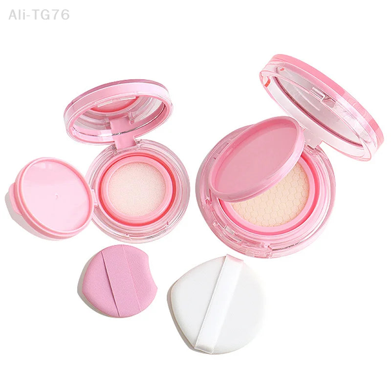 Mini Air Cushion Foundation DIY Box with Mirror & Puff