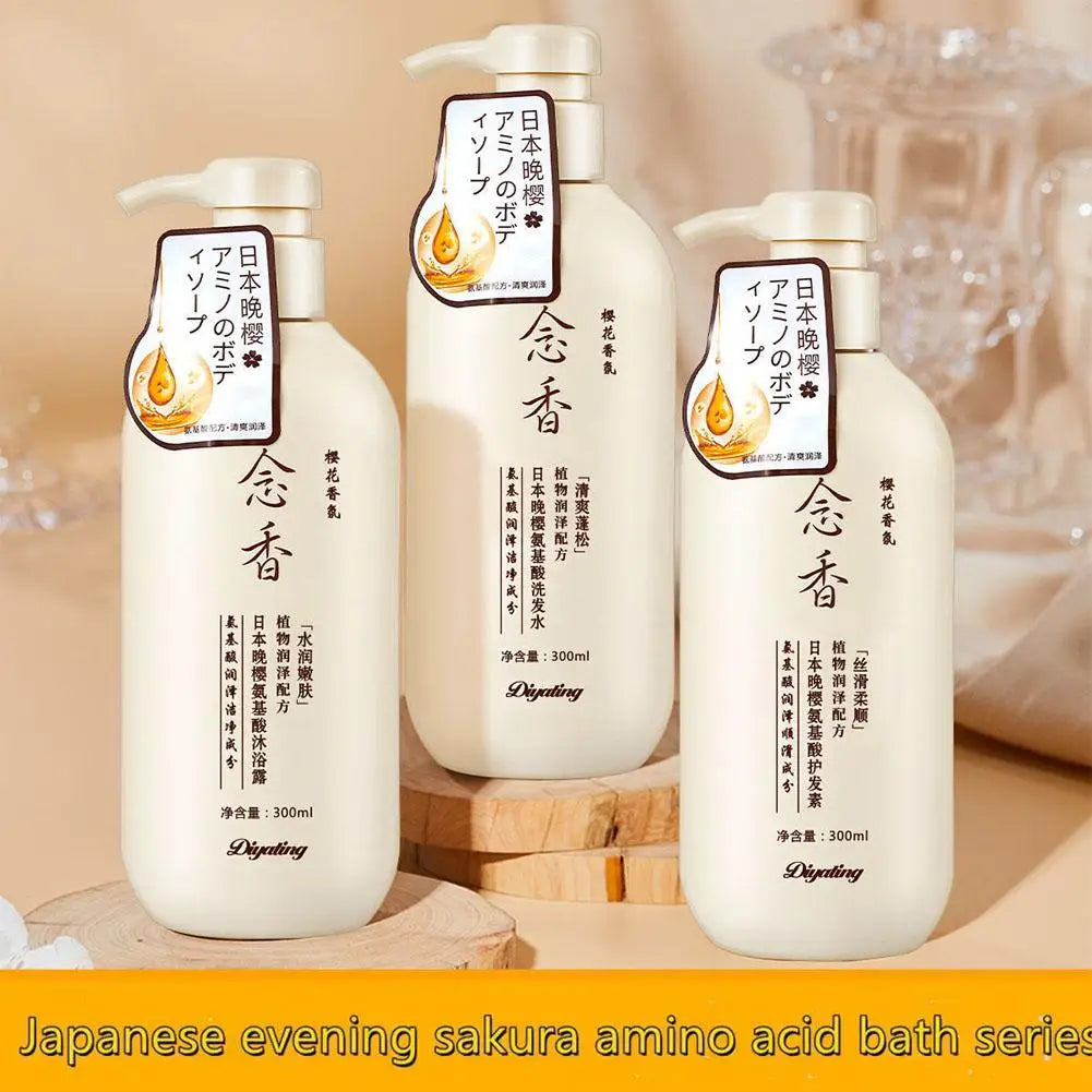 Japanese Amino Acid Shampoo & Conditioner – All Hair Types 300ml Amino Acid Shampoo Oasis Select