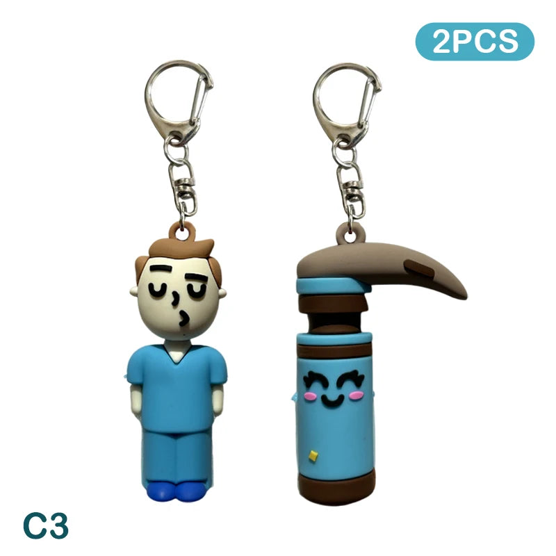 Ampoule Bottle Opener Keychain | Rubber Vial Breaker Tool