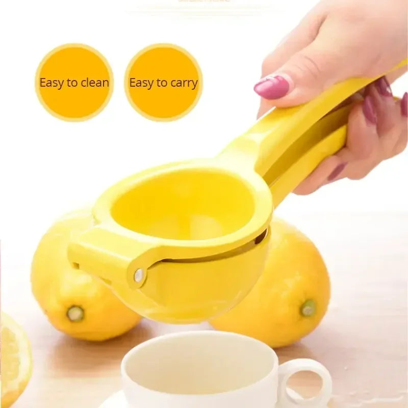 Manual Aluminum Lemon & Citrus Squeezer with Zester