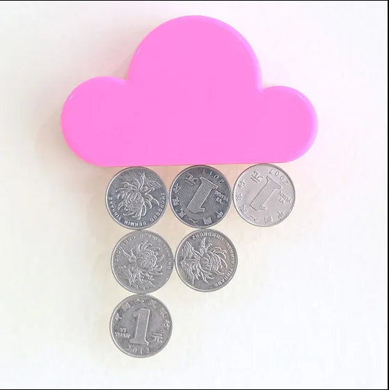 Cloud Magnetic Key Holder – No-Drill Wall Key Organizer