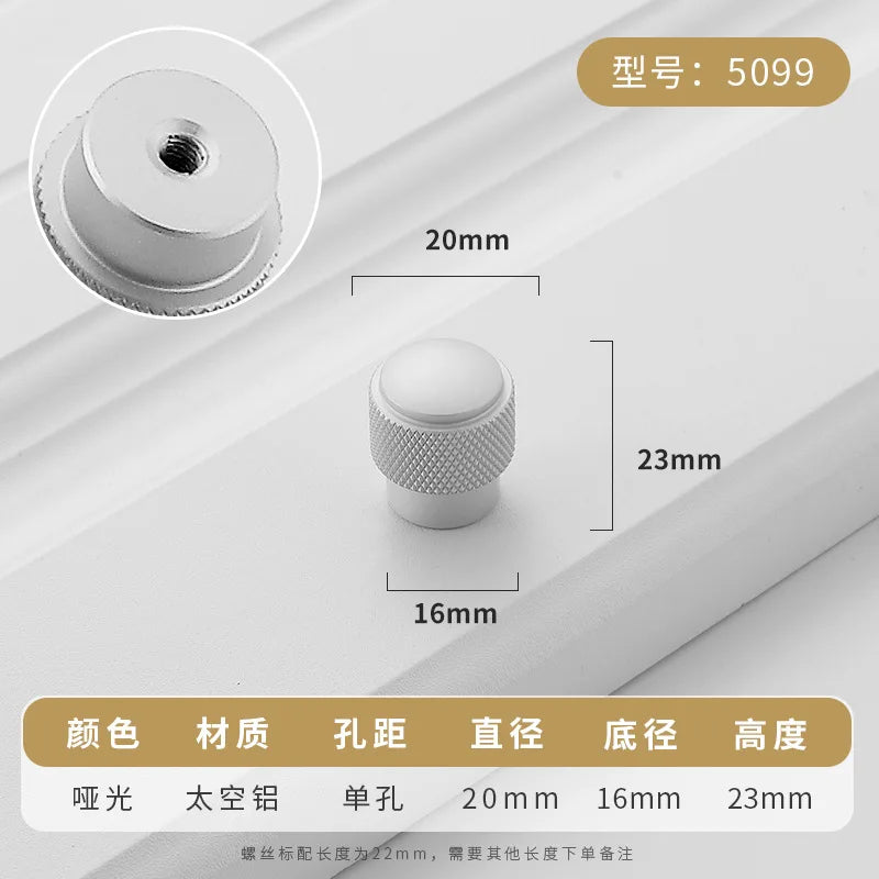 Black Aluminium Cabinet Knobs & Drawer Pulls | Modern Hardware