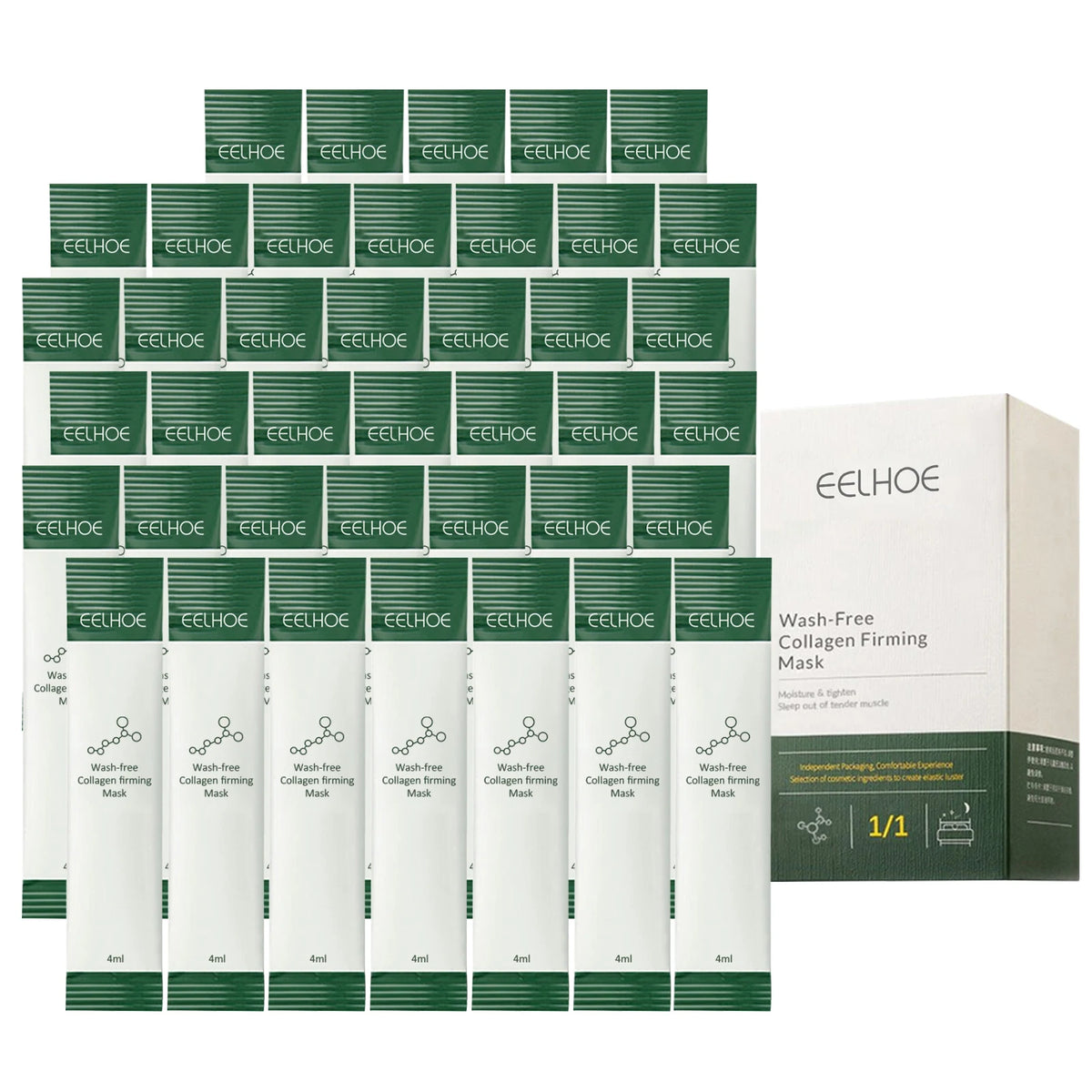 EELHOE Korean Collagen Firming Sleeping Mask | Anti-Aging Peaceful Pleasures Health and Wellness
