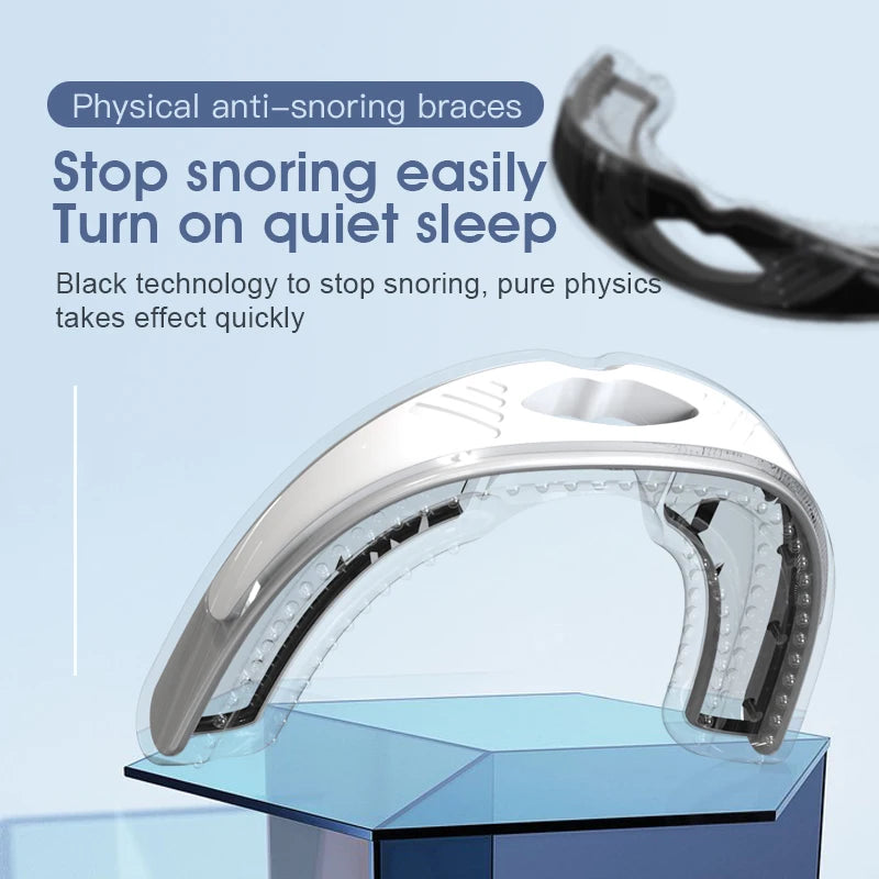 Adjustable Anti-Snoring Mouth Guard Mouthpiece Sleeping Devices Bruxism Snoring Stopper Improve Sleep Mouthpiece Peaceful Pleasures Health and Wellness