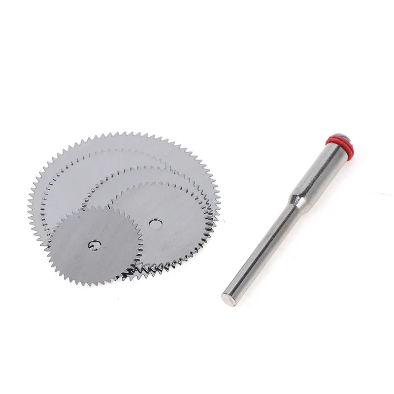 6-Pc Stainless Steel Cutting Disc Kit 16–32mm | Rotary Tool