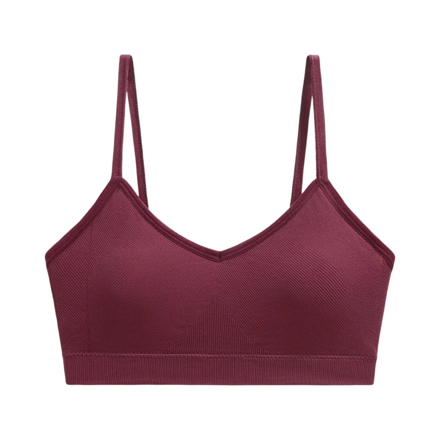 Women's Y-Back Padded Sports Bra – Yoga & Fitness Tank Top