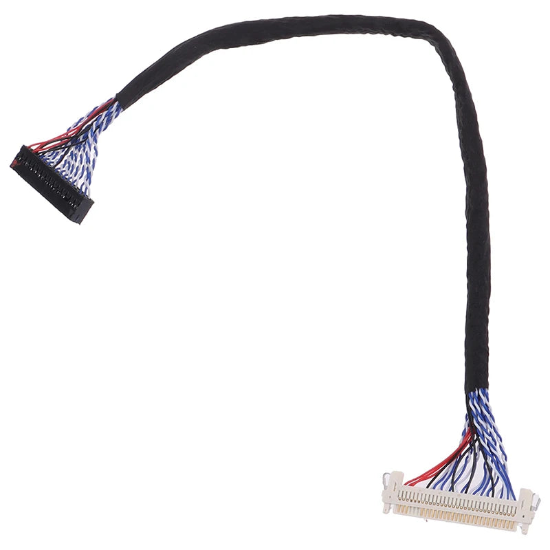 New LVDS Cable D8 FIX-30P-D8 FIX 30 Double Pins LCD Display Panel Screen Controller Peaceful Pleasures Health and Wellness