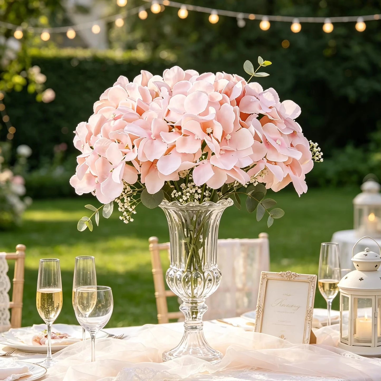 Artificial Silk Hydrangea Stems | Wedding & Home Decor