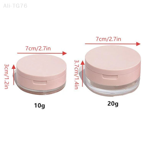 Portable Air Cushion Puff Box with Mirror & Powder Puff Makeup Powder Case Peaceful Pleasures Health and Wellness