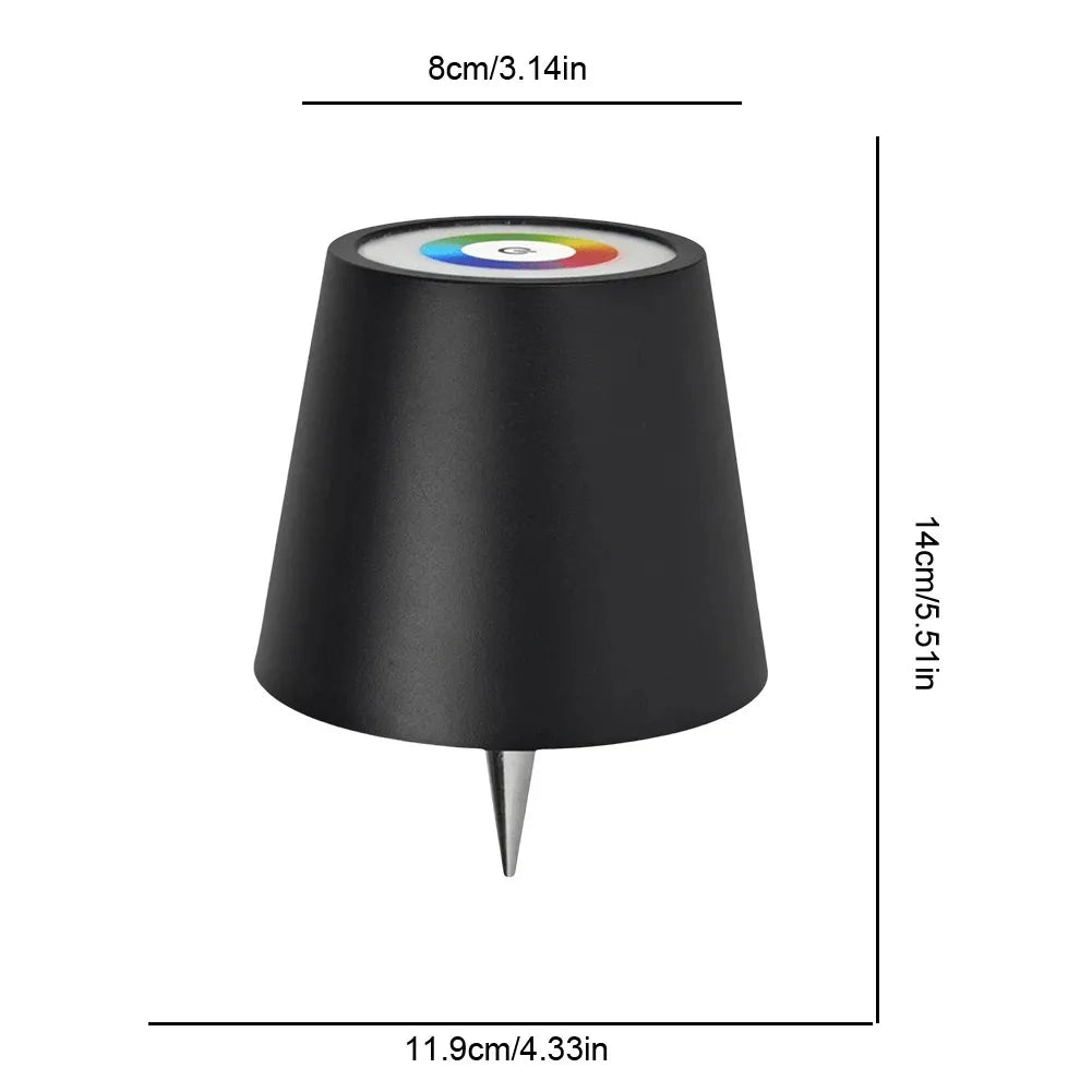 Wireless Table Lamp For Wine Bottles LED Bottle Light For Outdoor Use Touch Control Ideal For Restaurants Bars Festival Party Peaceful Pleasures Health and Wellness