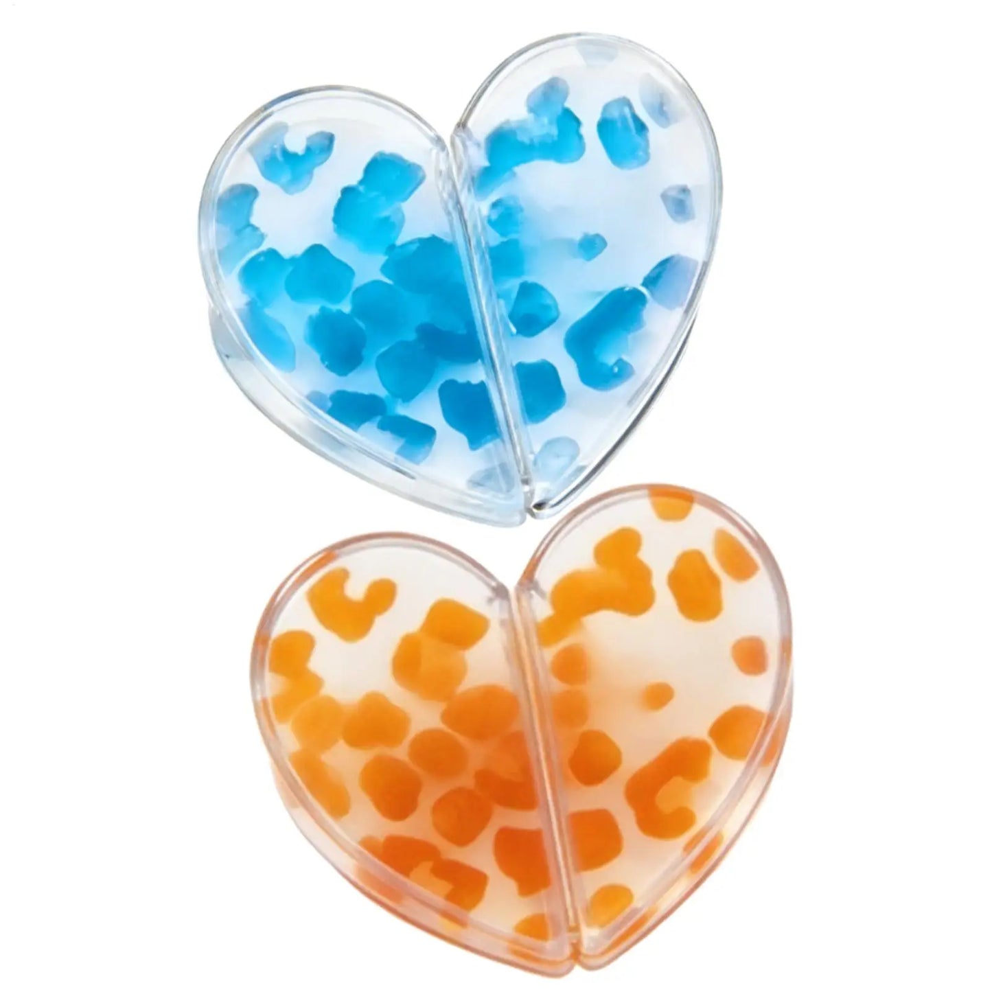 Heart-Shaped Magnetic Hair Clip – Strong Hold, No Crease