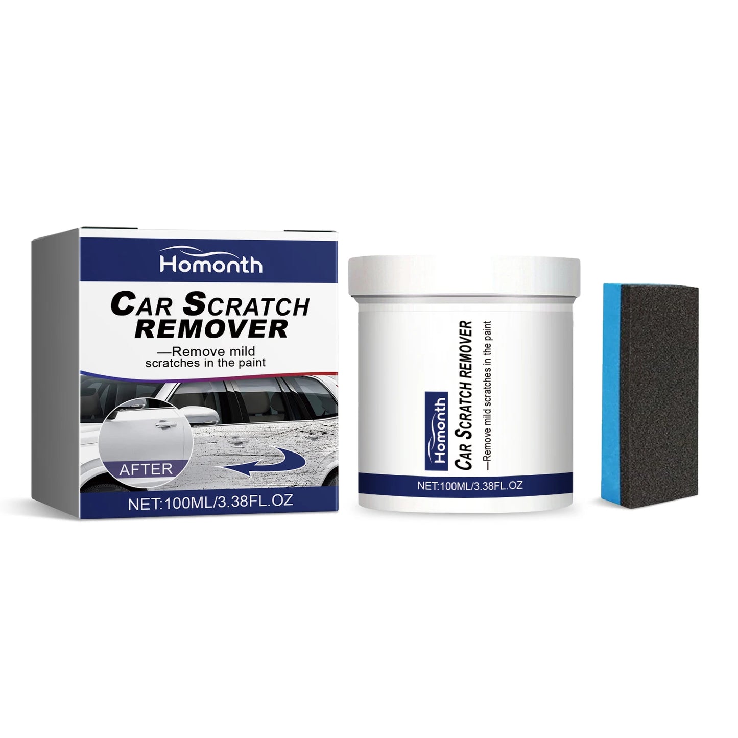 Homonth Car Scratch Repair Polishing Kit | Restore Paint Gloss