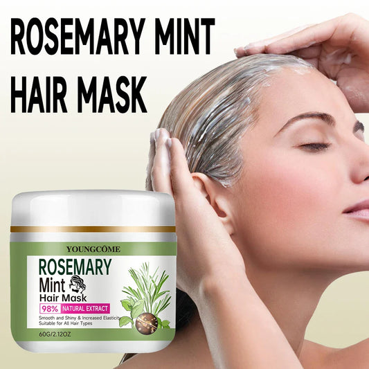 Rosemary Protein Hair Mask – Deep Moisture & Frizz Control Deep Conditioning Hair Mask Oasis Select