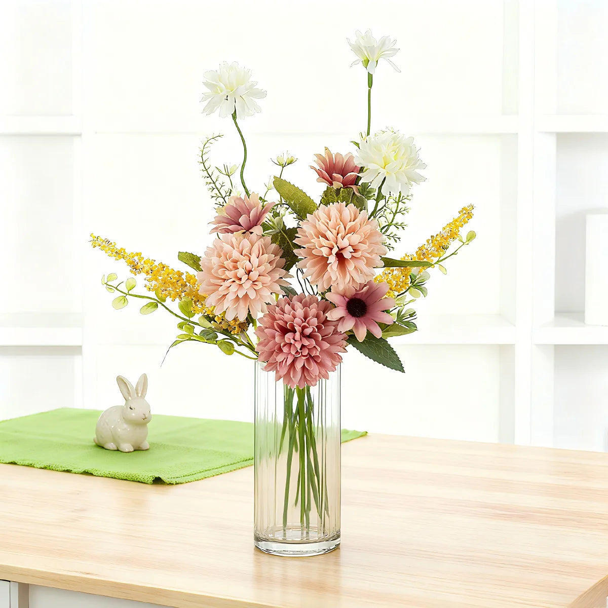 Artificial Silk Chrysanthemum Bouquet | Wedding & Home Decor