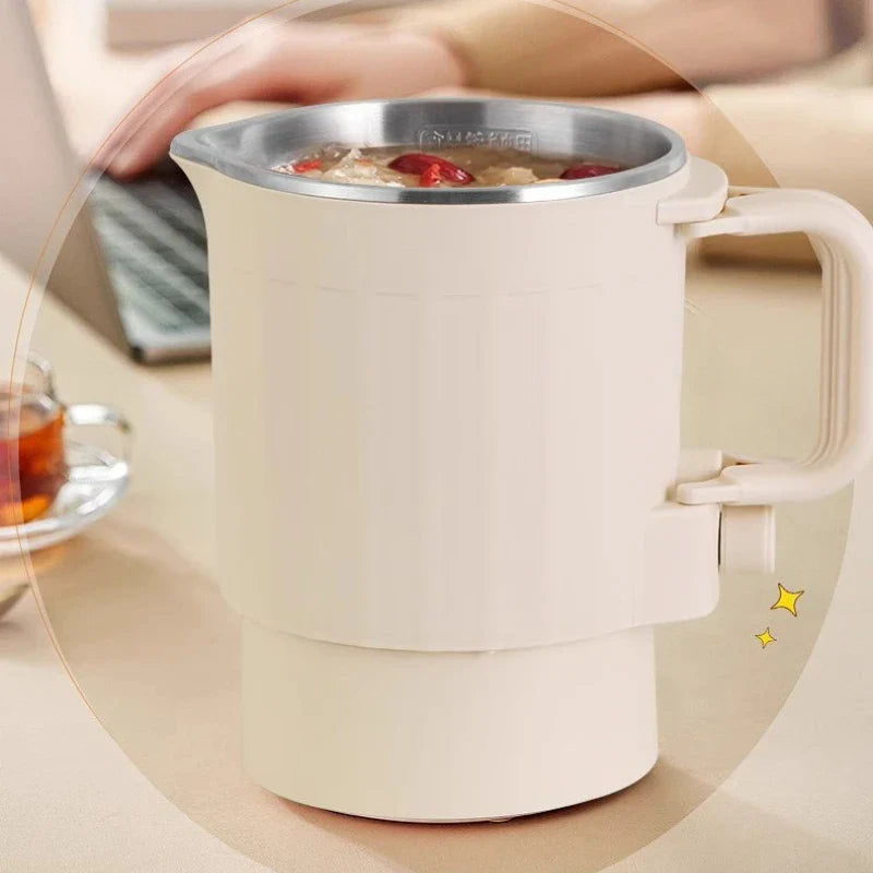 Portable Folding Electric Kettle – Travel, Eggs & Noodles 1–2L