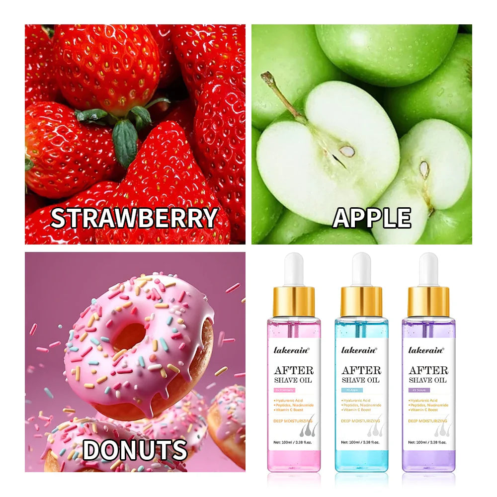 Strawberry After Shave Oil – Moisturizing Post-Shave Skin Care