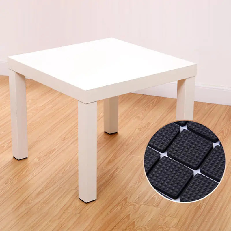 Self Adhesive Floor Protector Pads Chair Leg Table Feet Furniture Anti Slip Bumper Noise Reduction Mat Wear Resistant Felt Pads Peaceful Pleasures Health and Wellness