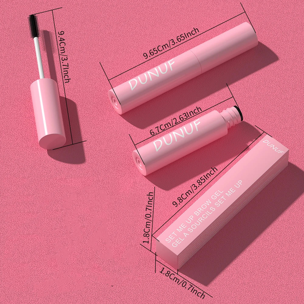 Eyebrow Gel Balm, Long-Lasting Waterproof Transparent Gel, Quick-Drying Non-Sagging Formula, Shapes Defined Eyebrows & Lashes Peaceful Pleasures Health and Wellness