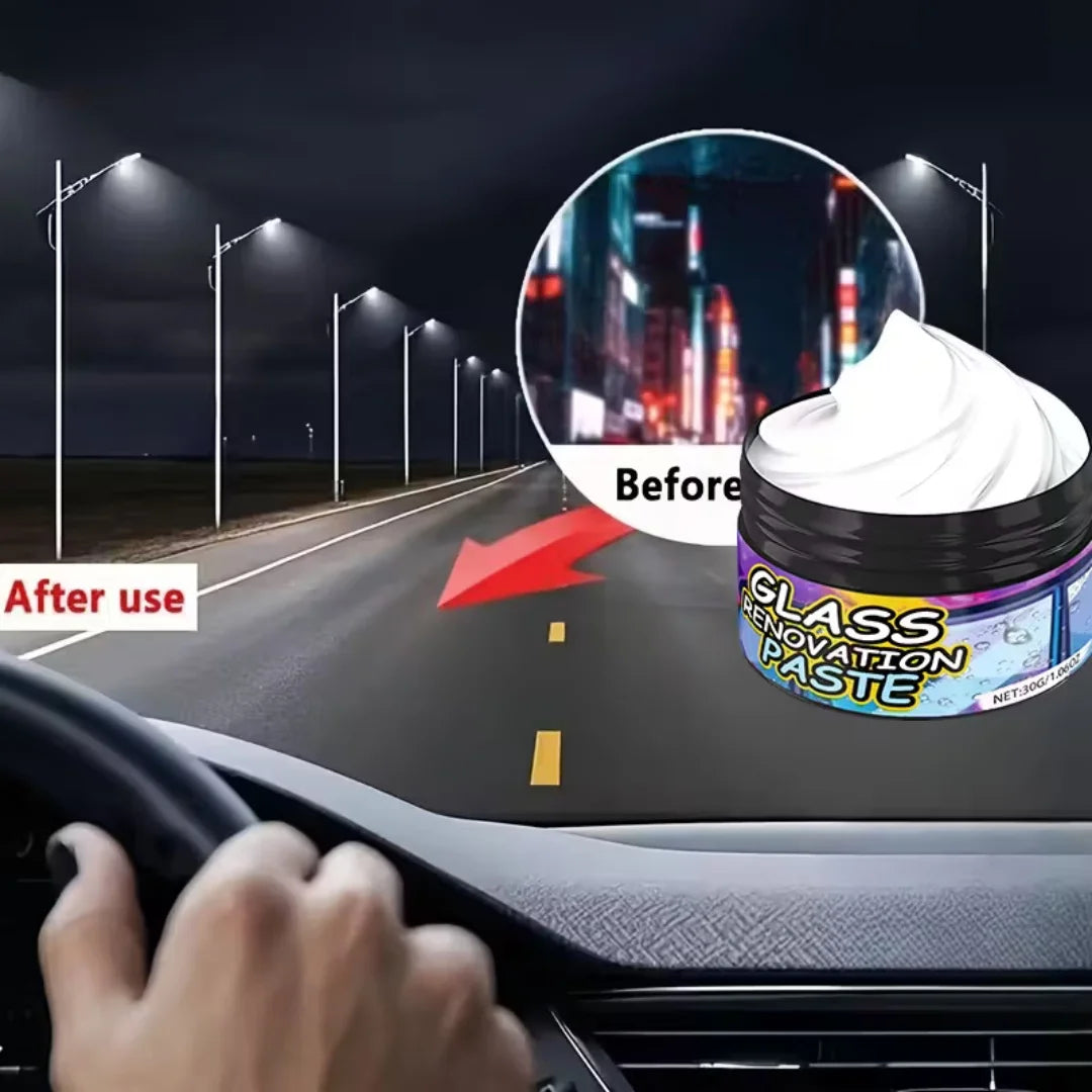 Glass Restoration Paste – Windshield Cleaner & Polisher 30g