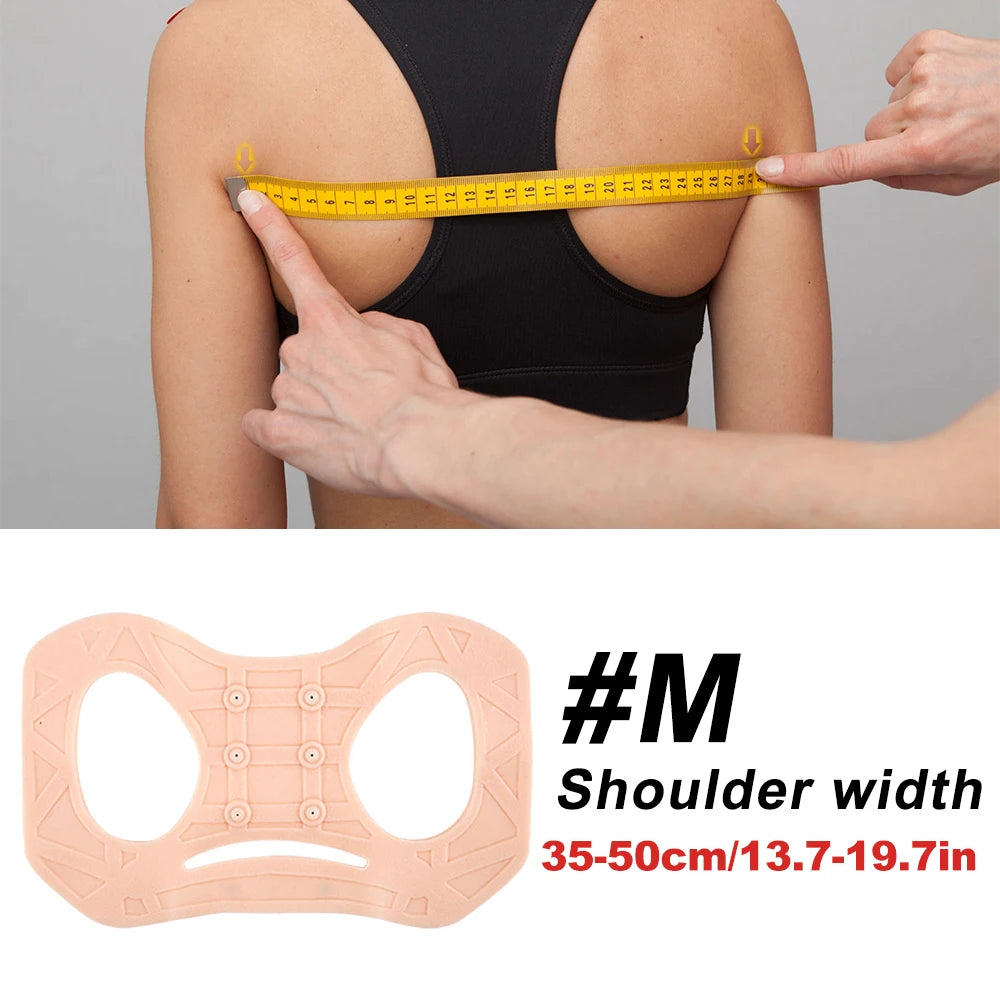 1PCS Silicone Magnetic Posture Corrector for Women & Men, Back Brace, Shoulder Brace, Back Brace for Lower Back Pain Women Peaceful Pleasures Health and Wellness M-1PCS
