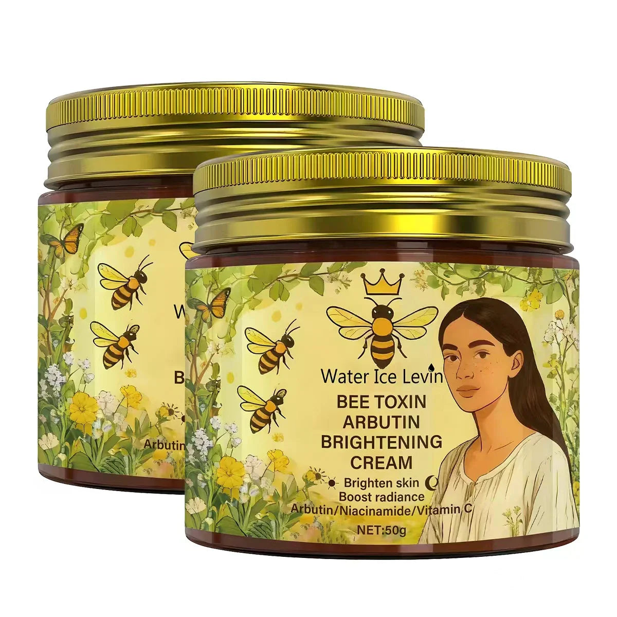 Bee Toxin & Arbutin Brightening Cream | Retinol Moisturizer