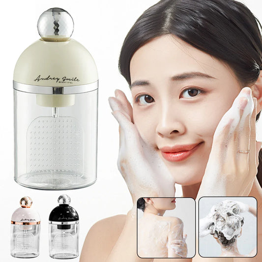 Electric Foam Maker – Facial Cleanser & Shower Gel Foamer Electric Foam Maker Oasis Select