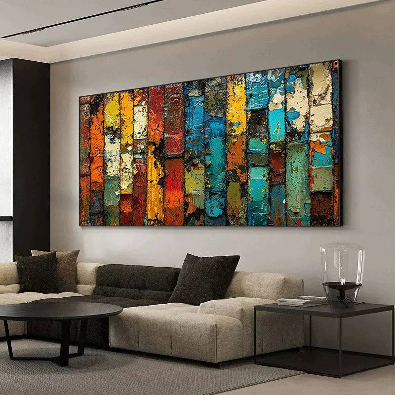 Extra-Large Frameless Poster Art Print, Modern Minimalist Style, for Living Room, Bedroom, Dining Room, Office Wall Art Decor Peaceful Pleasures Health and Wellness