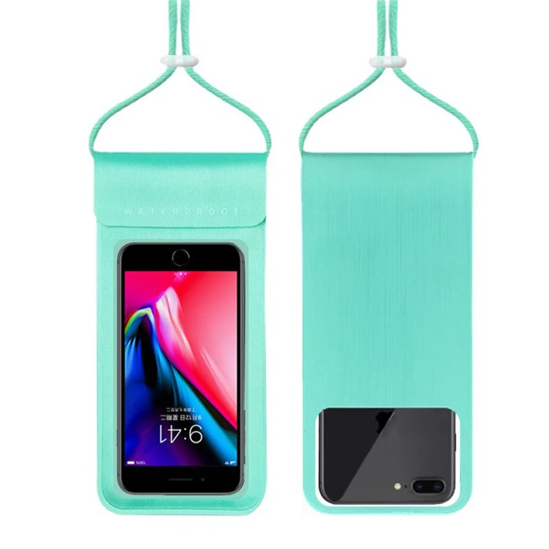 IPX8 waterproof mobile phone bag waterproof phone pouch for swimming phone armbands and pouches diving phone case under water Peaceful Pleasures Health and Wellness