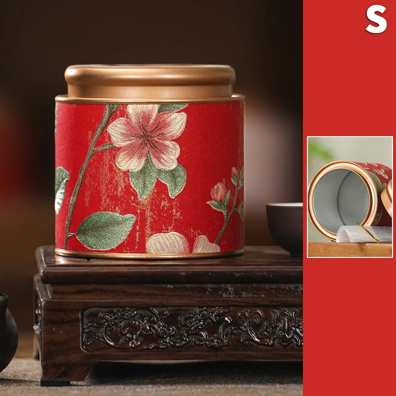 Tinplate Tea Tin Can – Airtight Sealed Storage Canister