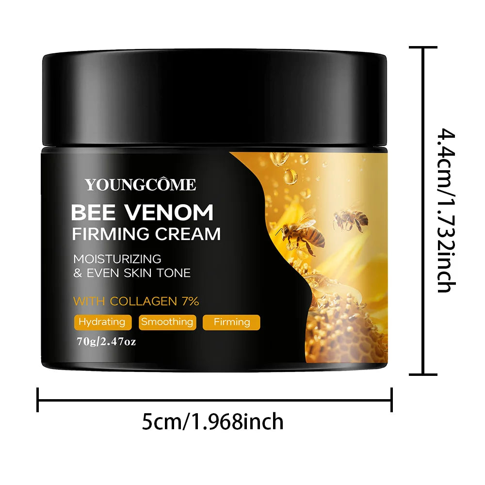 YOUNGCOME Bee Venom Firming Cream – Anti-Aging Moisturizer Anti-Aging Face Cream Peaceful Pleasures Health and Wellness E-70