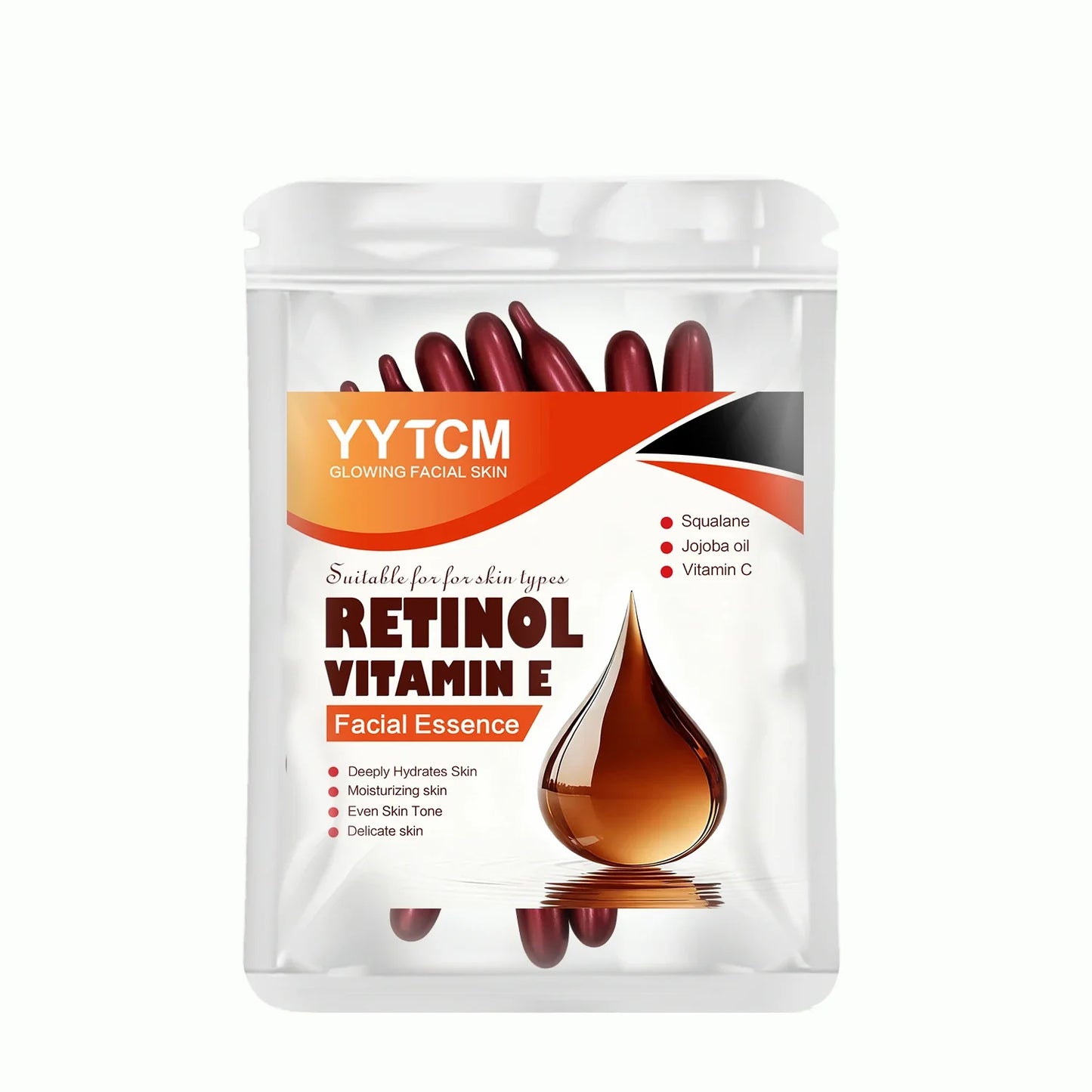 Retinol & Vitamin E Capsule Serum – Brighten & Firm Skin