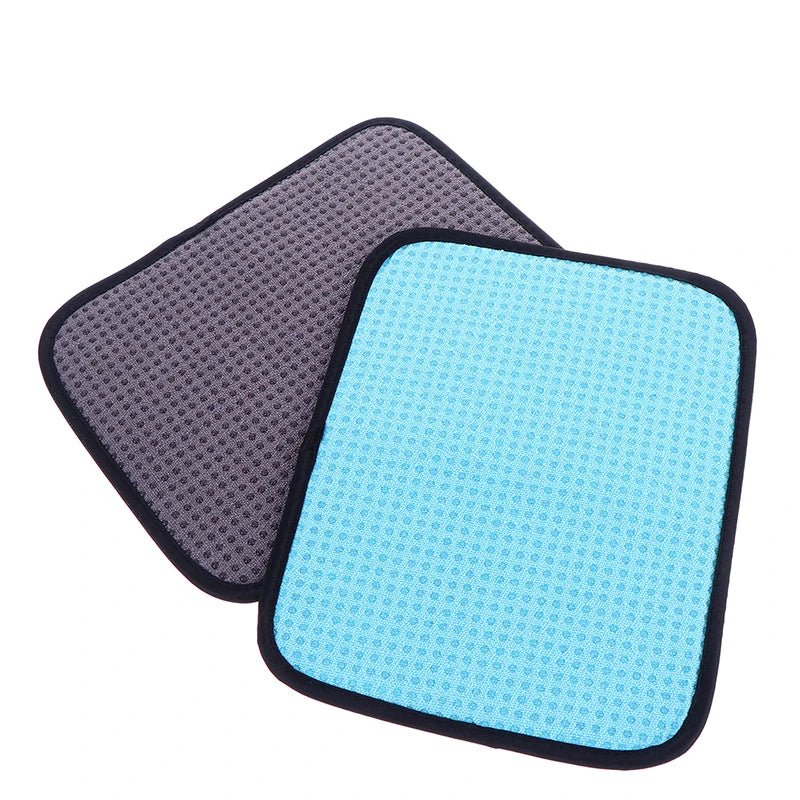 Reusable 25x20CM Bowling Ball Towel Polyester Nonslip Cleaning Pad Dust Remover for Indoor Games Peaceful Pleasures Health and Wellness