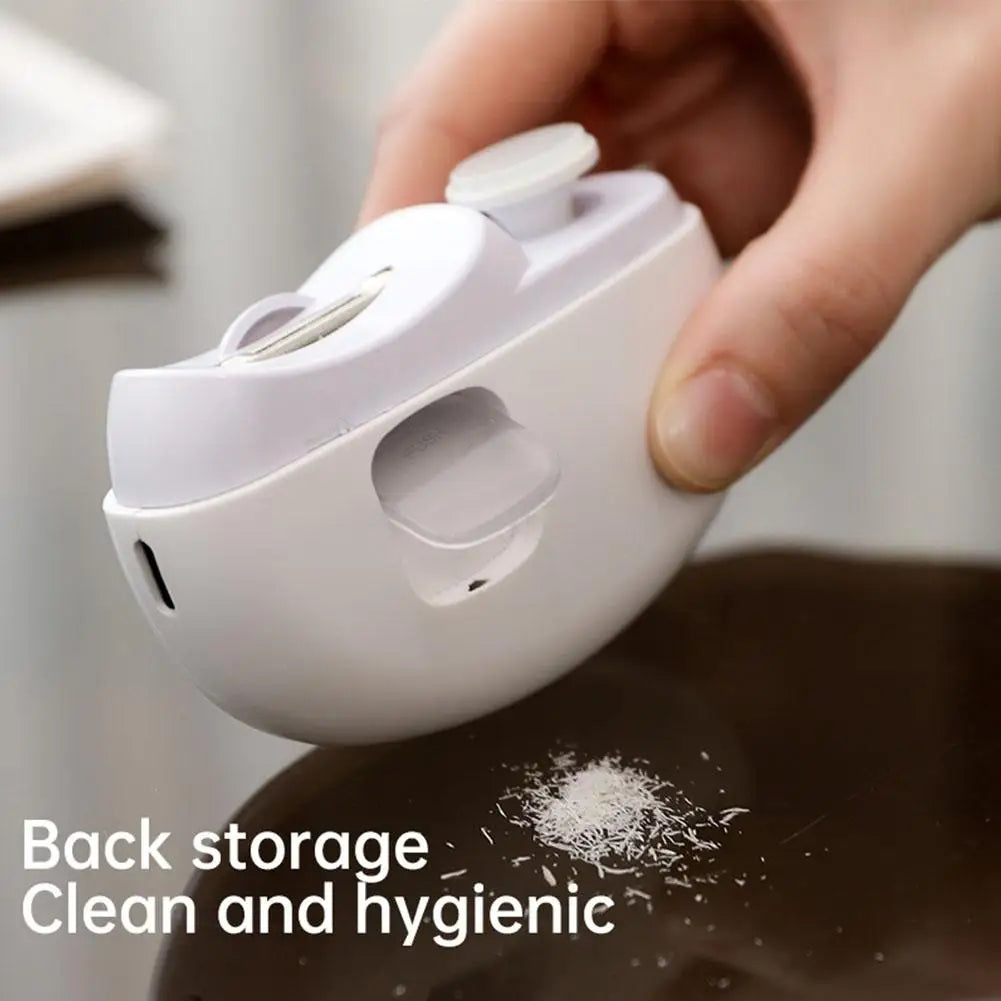 Electric Nail Clipper with Light | Safe Trimmer for All Ages Electric Nail Trimmer Peaceful Pleasures Health and Wellness