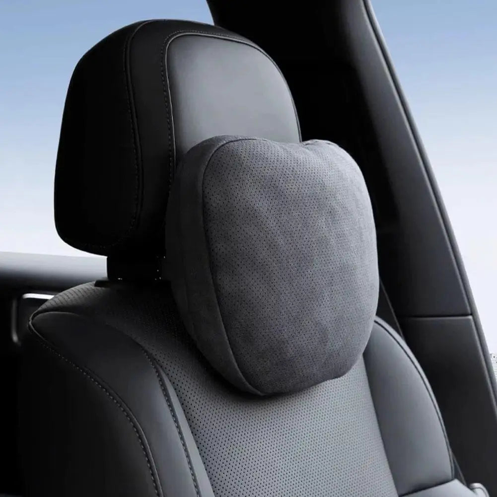 Luxury Car Headrest Pillow,Premium Neck Support Cushion for Mercedes S-Class, BMW,Breathable,Soft for Long Drive Comfort Peaceful Pleasures Health and Wellness A